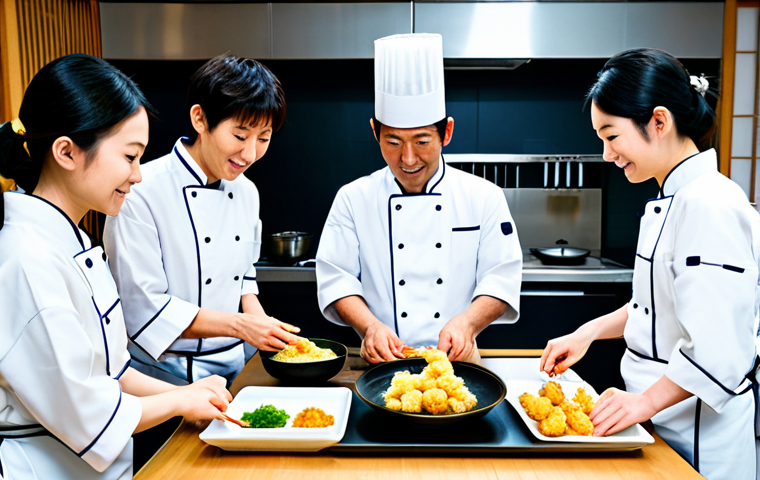 일본어를 배우는 이유 - Kyoto Culinary Class**

"A professional chef in Japan, demonstrating traditional tempura techniques ...